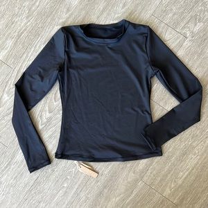 Skims Signature Swim Longsleeve Shirt